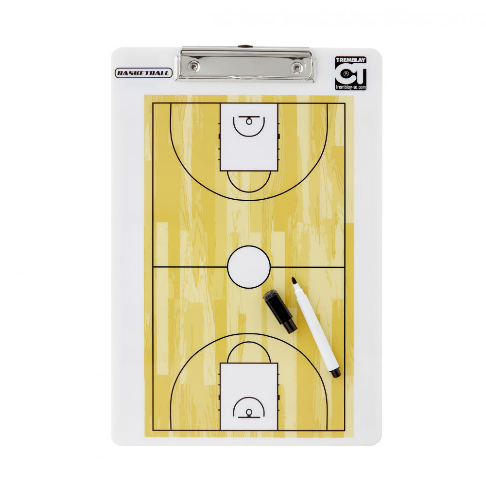 Tabla tactica baschet 34x23 cm + Erasable marker Tremblay 21002 (4132)