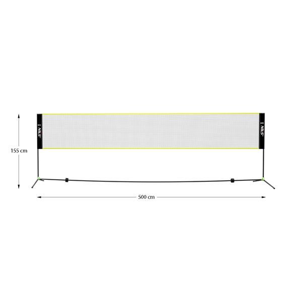 Plasa badminton 155x500 cm Nils NN500 14-10-017 (5627)