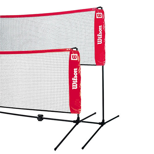 Plasa pentru tenis mare si badminton cu suporturi telescopice 3, 2 m Wilson (2274)