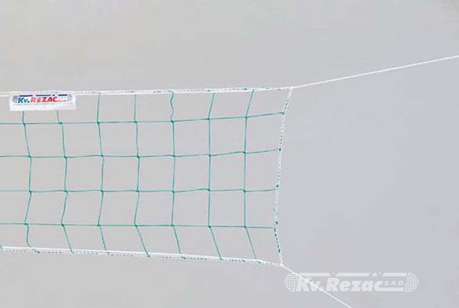 Plasa volei 9.5х0.5 m, 2 mm, 10х10 mm PP Rezac 15935005 green (3907)