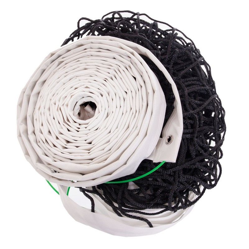 Plasa volei 9.5х1 m PP 4 mm, 12x12 cm, cu cablu metalic C-6399 (5344)