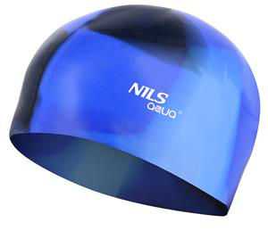 Casca inot silicone Nils Aqua 11-30-2 multicolor (6445)