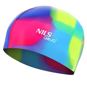 Casca inot silicone Nils Aqua 11-30-2 multicolor (6445)