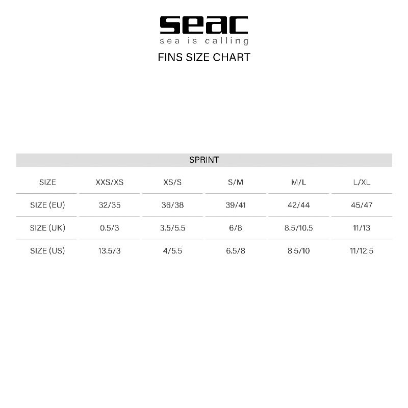 Labe reglabile S/M Seac Sprint 71-14 blue (6268)