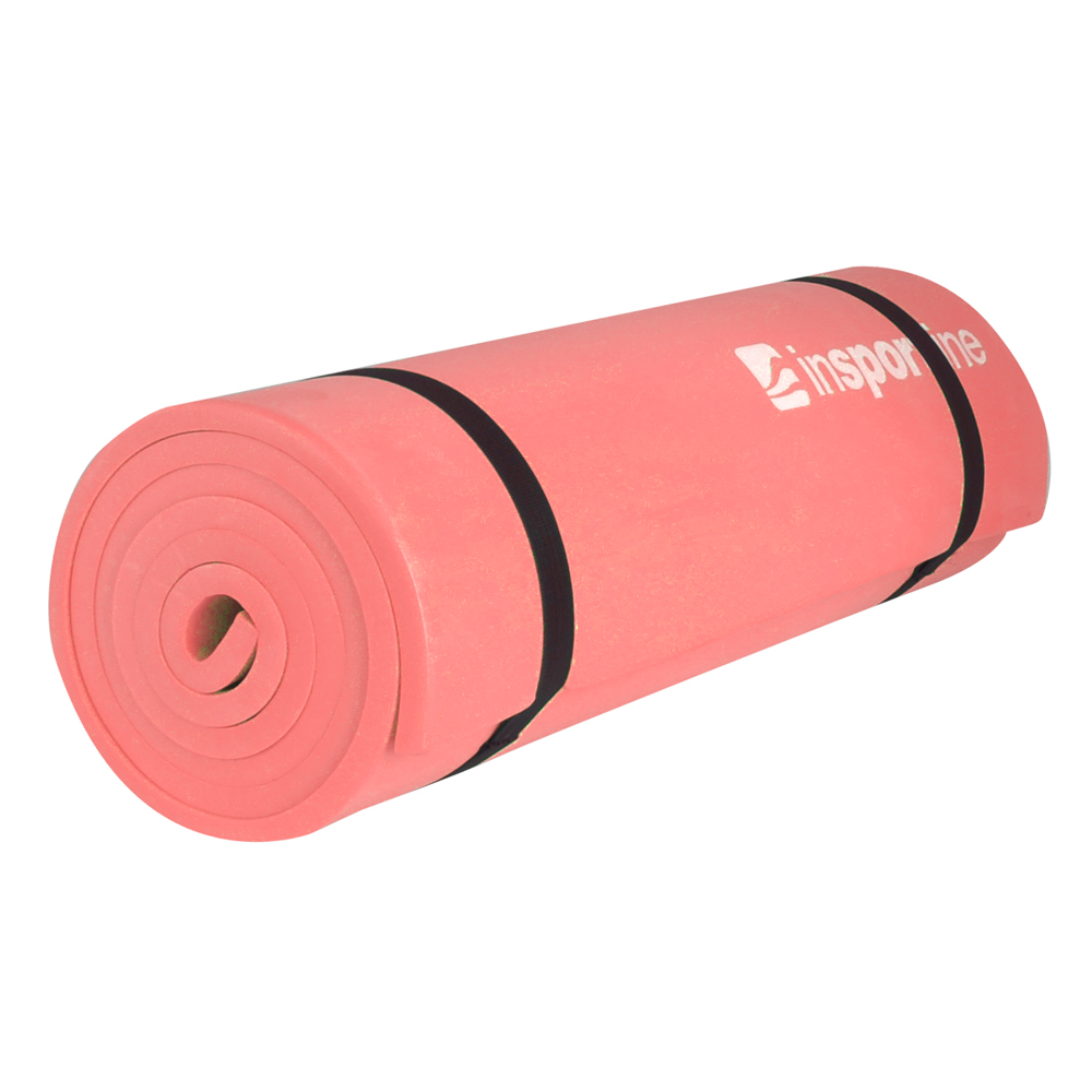 Covoras fitness 180x50x1 cm inSPORTline 2388-3 pink (13023)