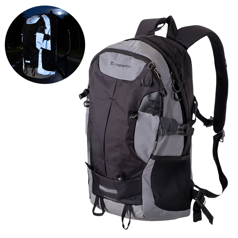 Rucsac 22 L, 48x26x16 cm inSPORTline Miraklo 28385-1 black (13026)