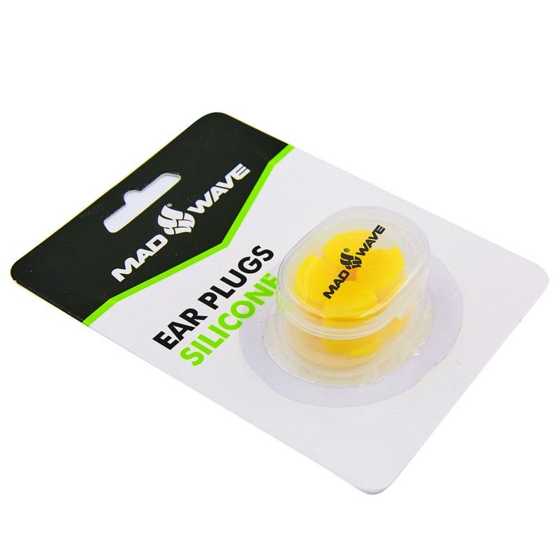 Dopuri inot silicone, Galben MadWave 071401 (1536)