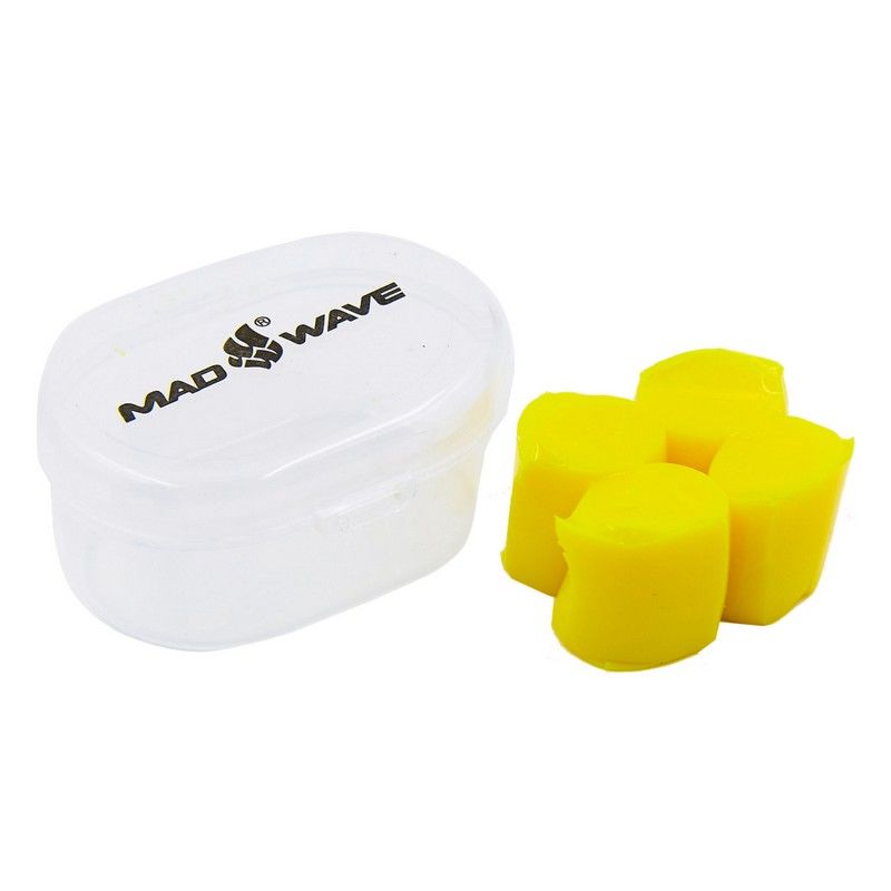 Dopuri inot silicone, Galben MadWave 071401 (1536)
