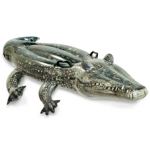 Pluta gonflabila cu manere "Aligator" 170x86 cm Intex 57551 (5077)