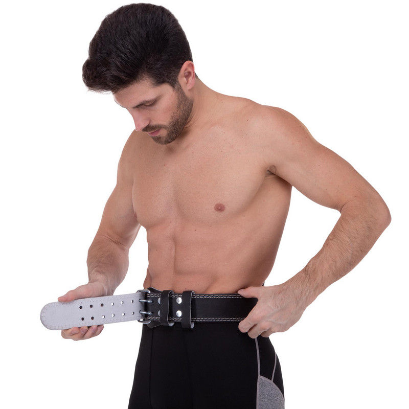 Briu atletic din piele L, h=15 cm SB-165053 (8815)