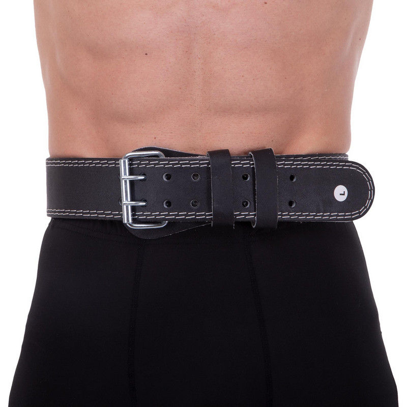 Briu atletic din piele L, h=15 cm SB-165053 (8815)