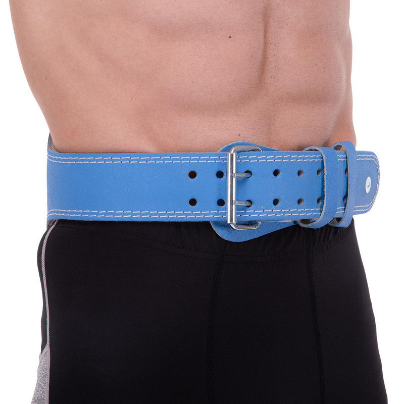 Briu atletic din piele XL, h=15 cm SB-165103 (8818)