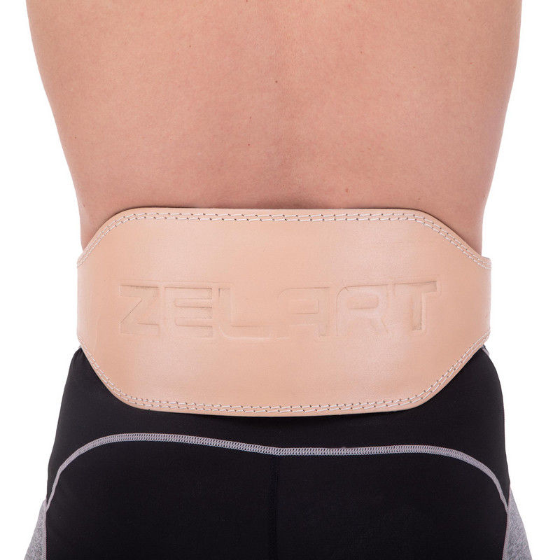 Briu atletic din piele XXL, h=15 cm SB-165101 (8817)