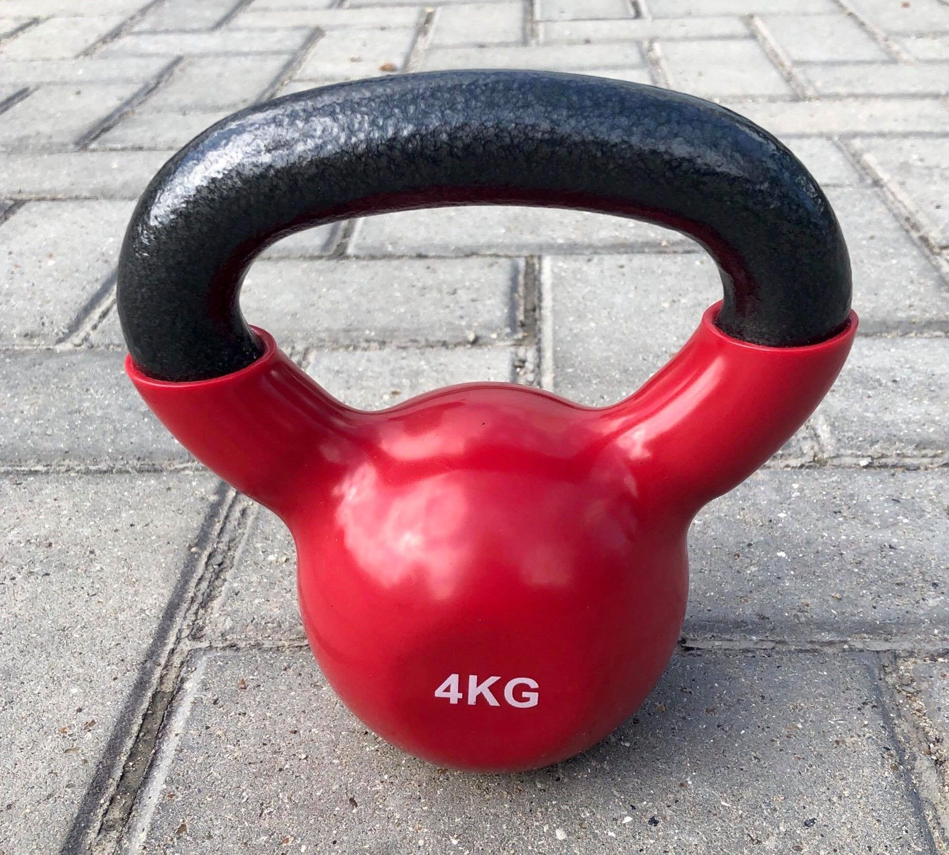Gantera 4 kg Vinyl-coated + Iron  (3822)