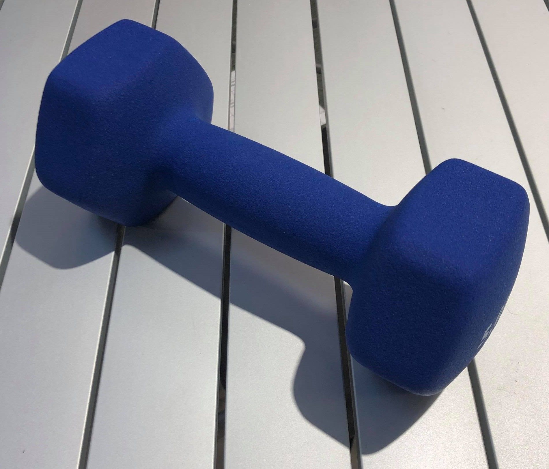 Gantera mat 5 kg (4557)