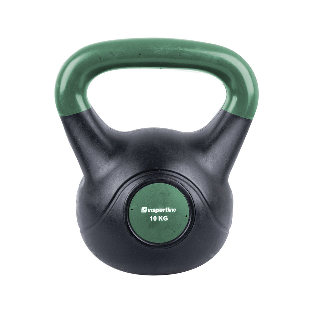 Gantera Vin-Bell ciment/vinil 10 kg 10739 negru-verde IN (3336)