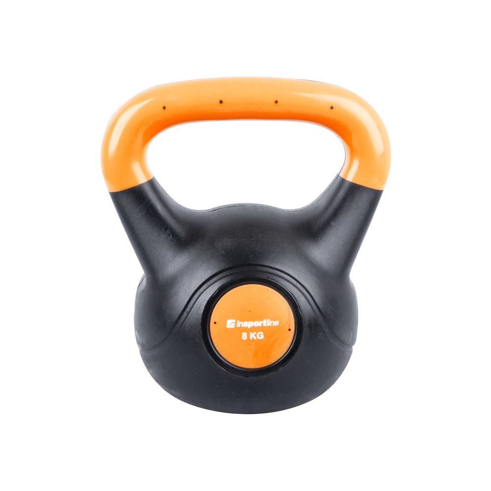 Gantera Vin-Bell ciment/vinil 8 kg 10737 negru-orange IN (3335)