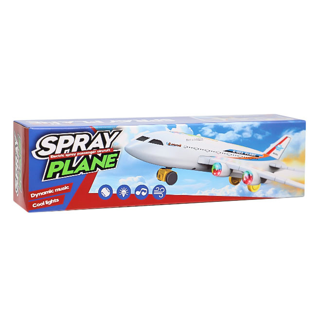 Macheta de avion cu radiocomanda, lumina, sunet si abur 3+ 902009 (13064)