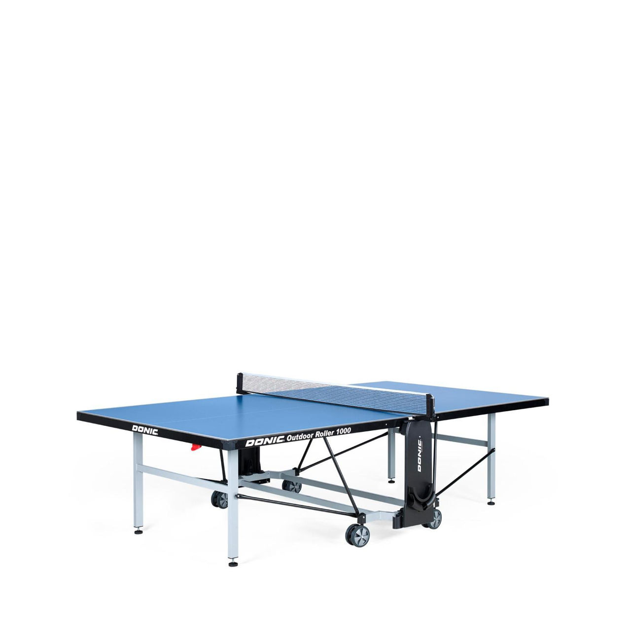 Masa tenis (6 mm, melamin) Donic Outdoor Roller 1000 blue (9253)