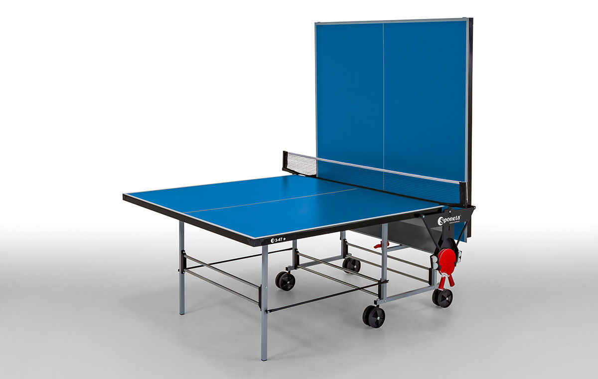 Masa tenis cu plasa 5 mm Sponeta Outdoor 3-47e blue (3649)