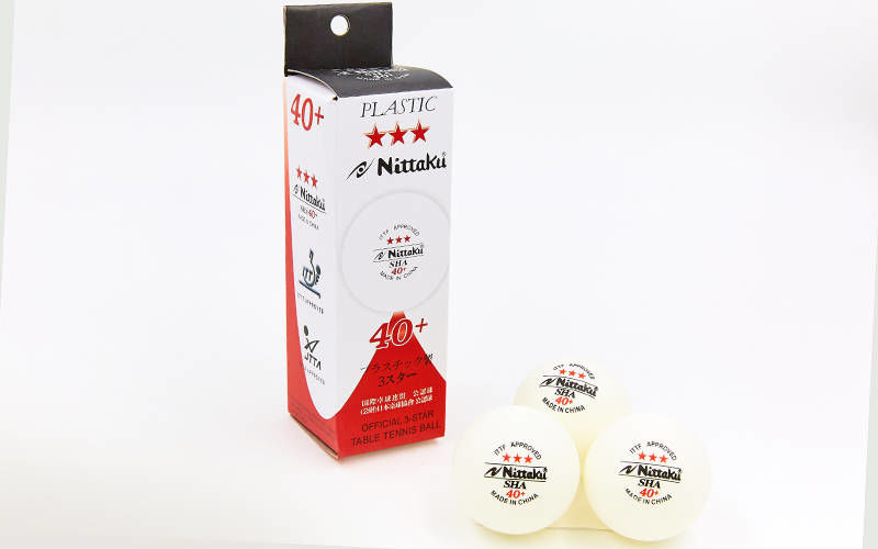 Minge tenis de masa Nittaku 40+ 3 star*** ITTF Approved (587)
