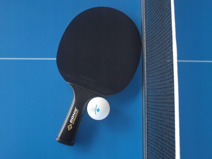 Paleta tenis de masa cu husa Donic CarboTec 7000 / 758216, 2.3 mm (4682)