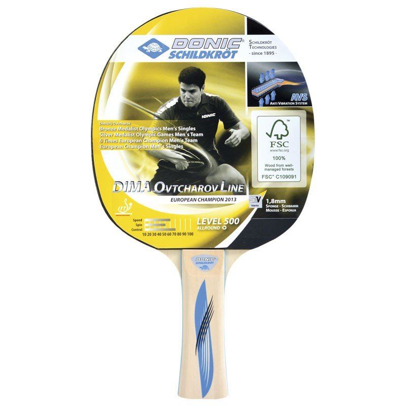 Paleta tenis de masa Donic Legends 500 FSC 714405, 1.8 mm, FSC-wood (3195)