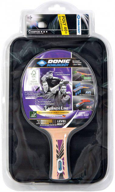 Paleta tenis masa Donic Legends 800 + husa + mingi 788488 (9064)
