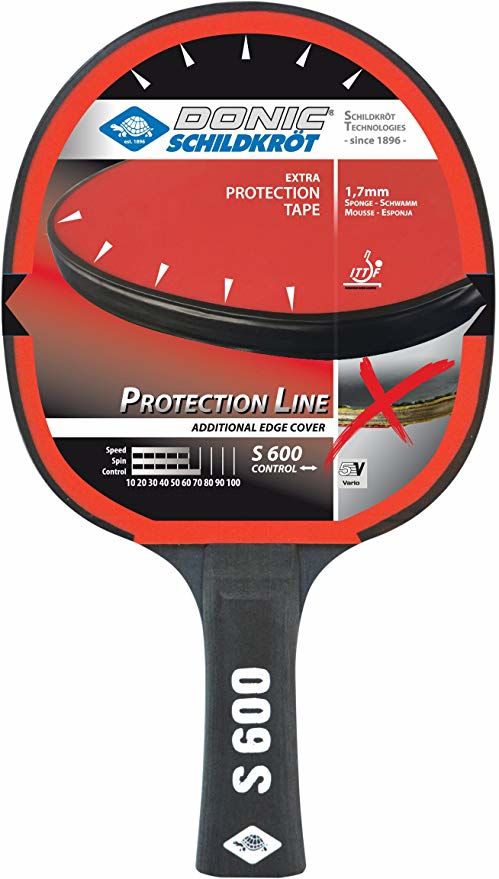 xx Paleta tenis de masa Donic Protection Line S600 / 723056, 1.7 mm (3209)