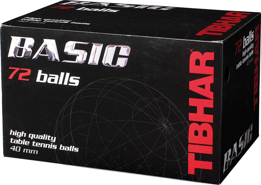 Minge tenis de masa Tibhar Basic 40 mm yellow (3146)