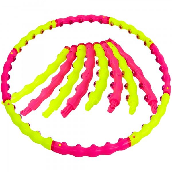 Cerc masaj / Hula hoop d=80 cm, plastic 1311-1065 (3856)