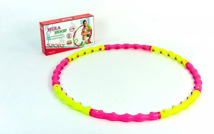 Cerc masaj / Hula hoop d=80 cm, plastic 1311-1065 (3856)