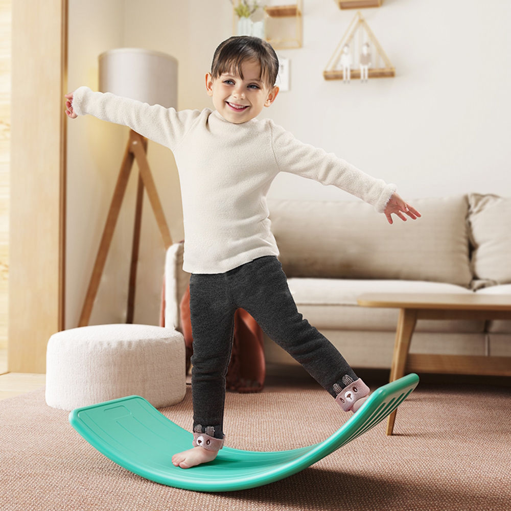 Bord balans / cordinatie 88x29.5 cm (max. 30 kg) inSPORTline Monino 26653 albastru (11471)