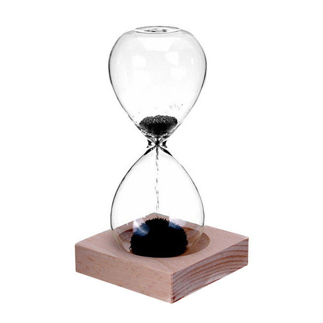 Песочные часы с магнитным песком на 30 секунд, 14.5x6 см 1456 (10871)