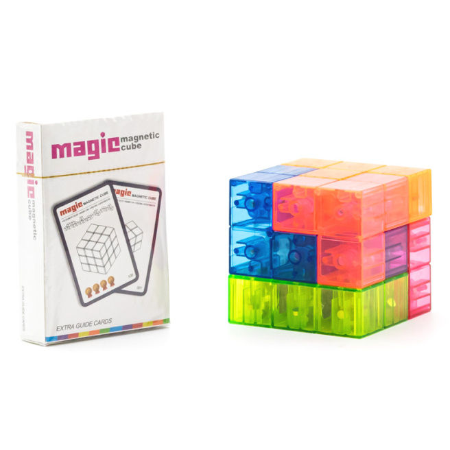 Joc de logica magnetic "Cuburi soma" 462068 (7751)