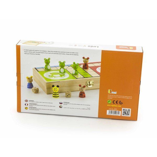 Joc de masa din lemn "Ludo" 50064 (8001)