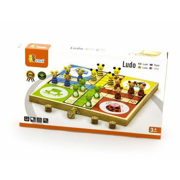 Joc de masa din lemn "Ludo" 50064 (8001)