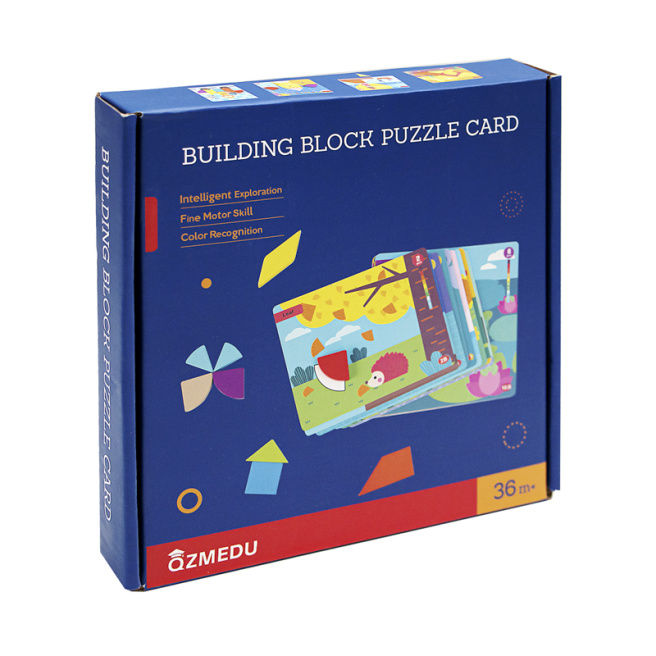 Puzzle geometric cu imagini 170007 (8294)