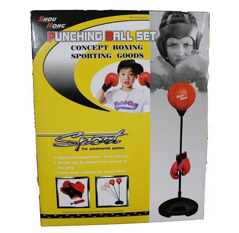 Sac de box pt copii cu stand h=125 cm + manusi QX982 / D177-976 (4227)