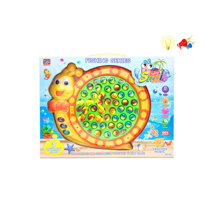 Set pentru pescuit cu muzica "Snail" 100847760 (7806)