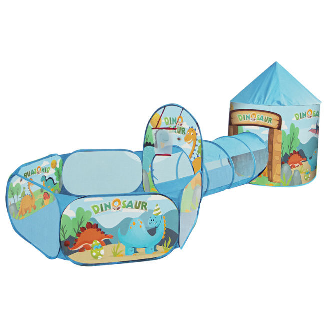 Tunel pt copii "Dinozaur" 307x120x104 cm 170033 (7696)