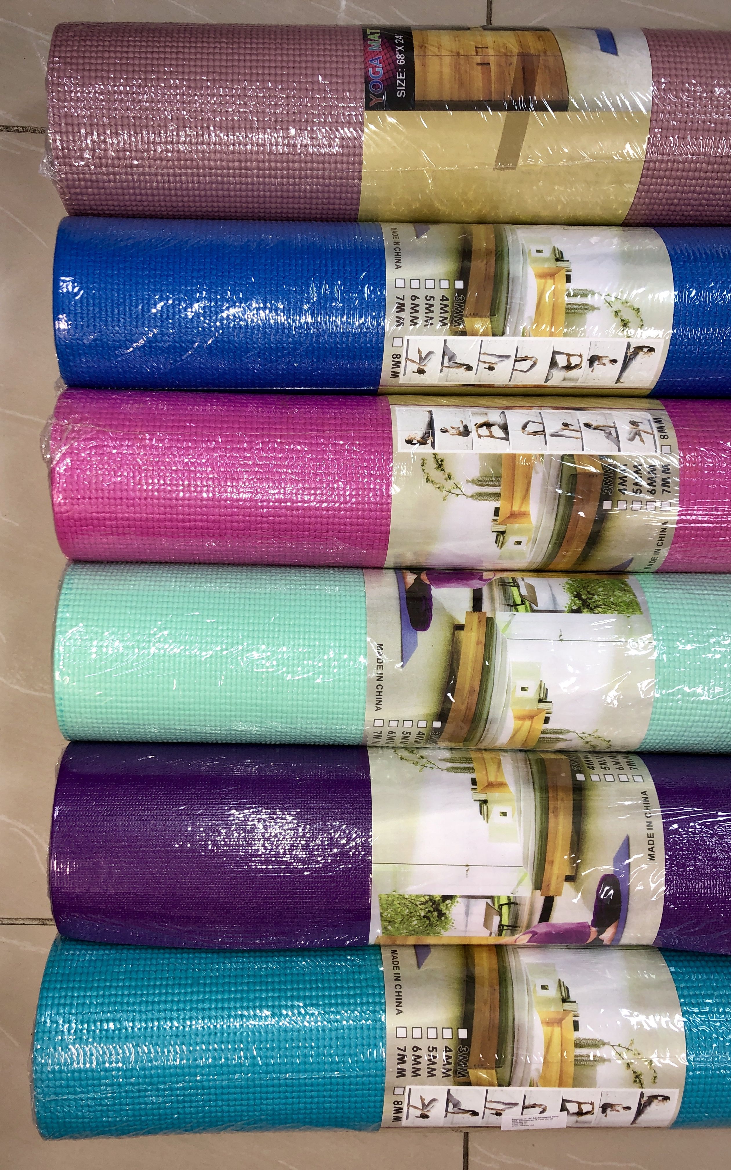 Saltea yoga 173х61х0.6 см PVC 10644 (2181)