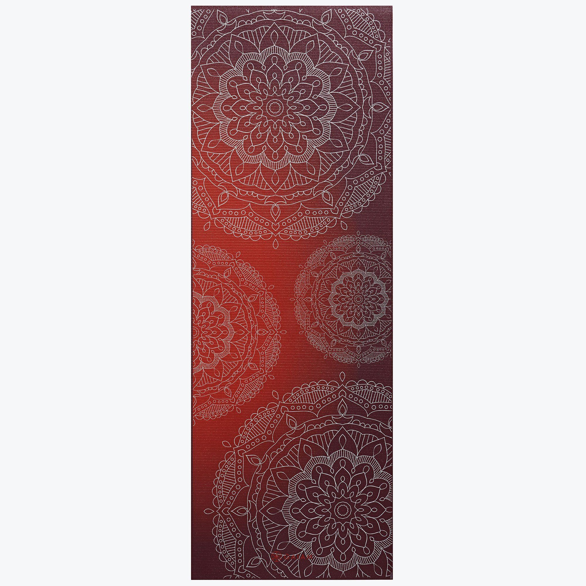 Saltea yoga 173x61x0.6 cm PVC Gaiam Metallic Sunset 63417 (5823)