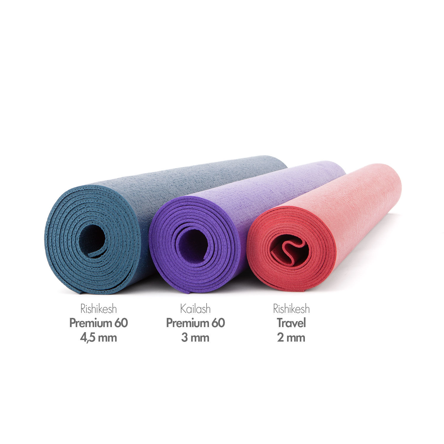 Saltea yoga 183x60x0.2 cm PVC Bodhi Rishikesh Travel 470 (2108)