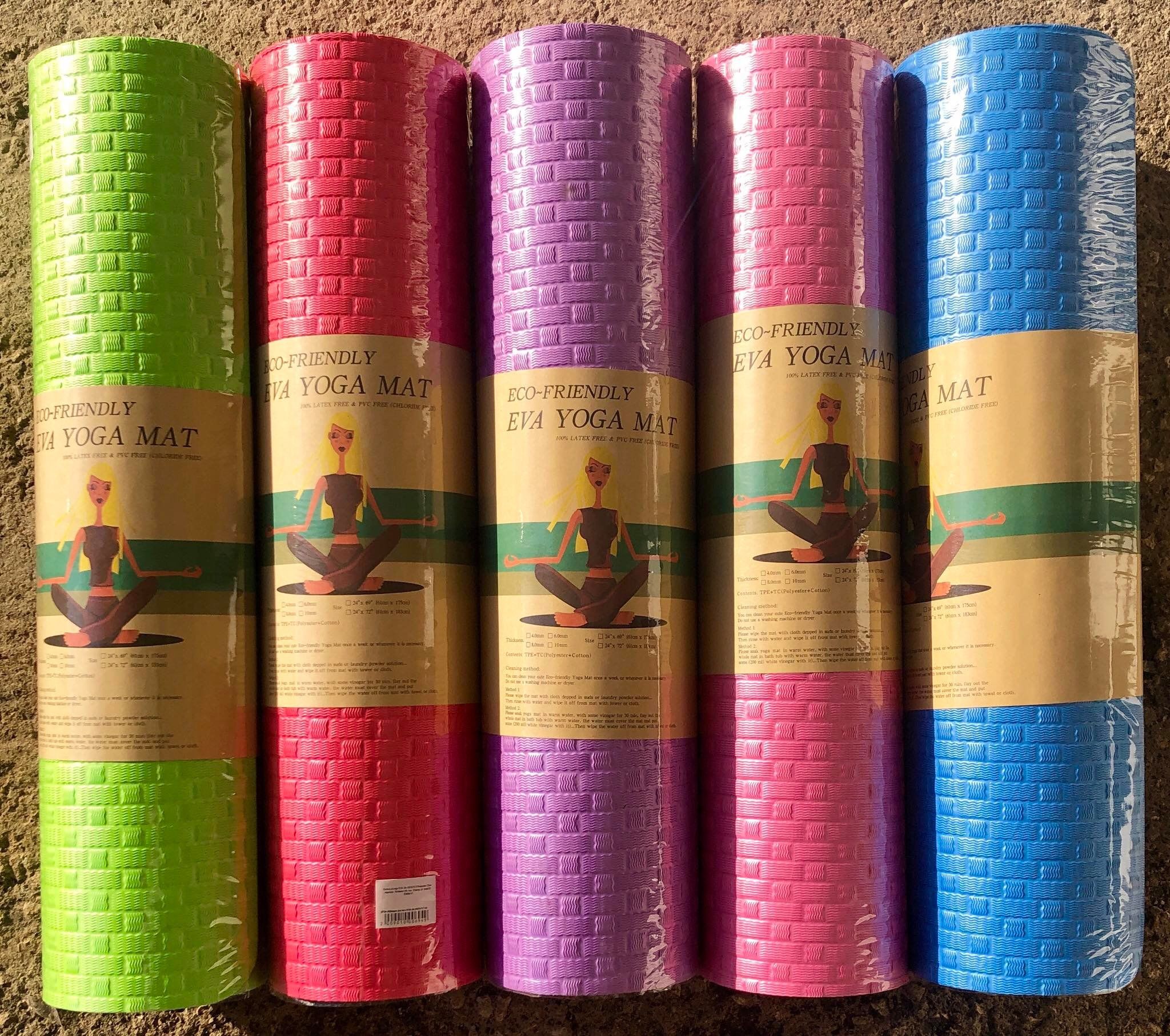 Saltea yoga 183x61x0.7 cm EVA 124-34 (6024)