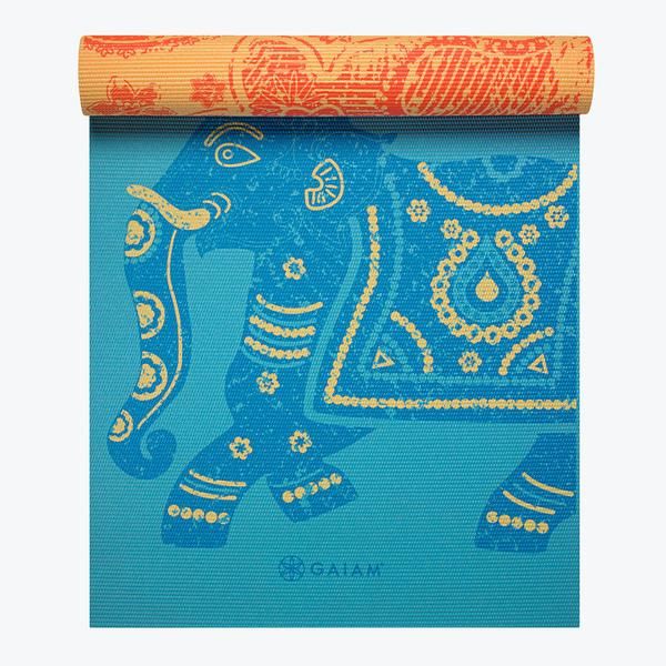 Saltea yoga bilateral 173x61x0.6 cm PVC Gaiam Elephant 61547 (5809)