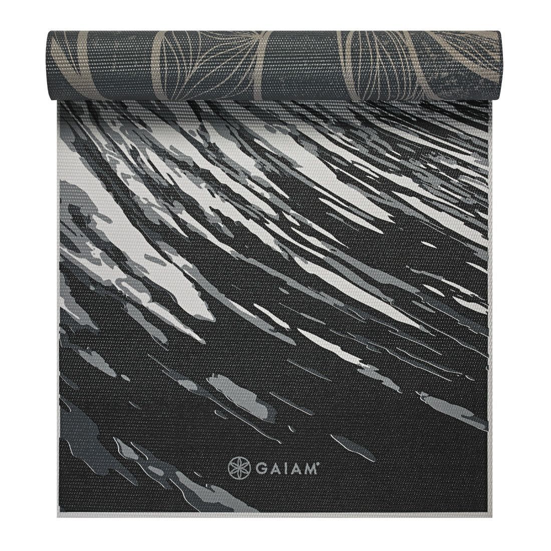 Saltea yoga bilaterala 173x61x0.6 cm PVC Gaiam Spiral Motion 62435 (5815)