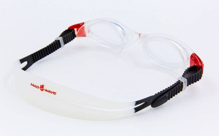 Ochelari inot MadWave Clear Vision CP Lens red (1552)