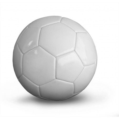 Minge de fotbal alb №5 Yakimasport AllWhite 100303 (12275)