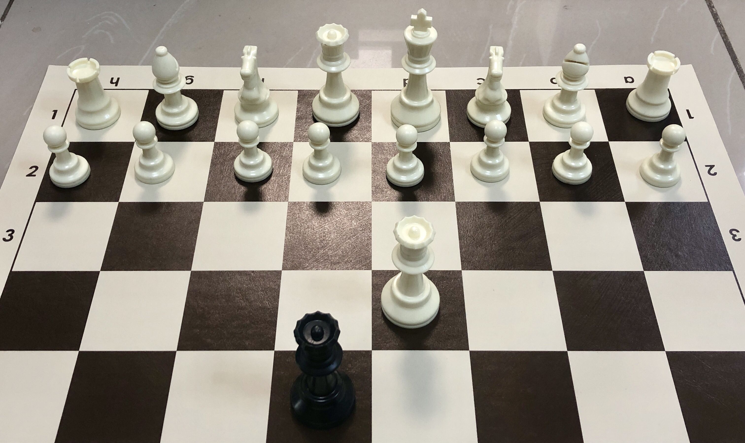 Figure sah din plastic №6 Staunton CHTX25 (5234)